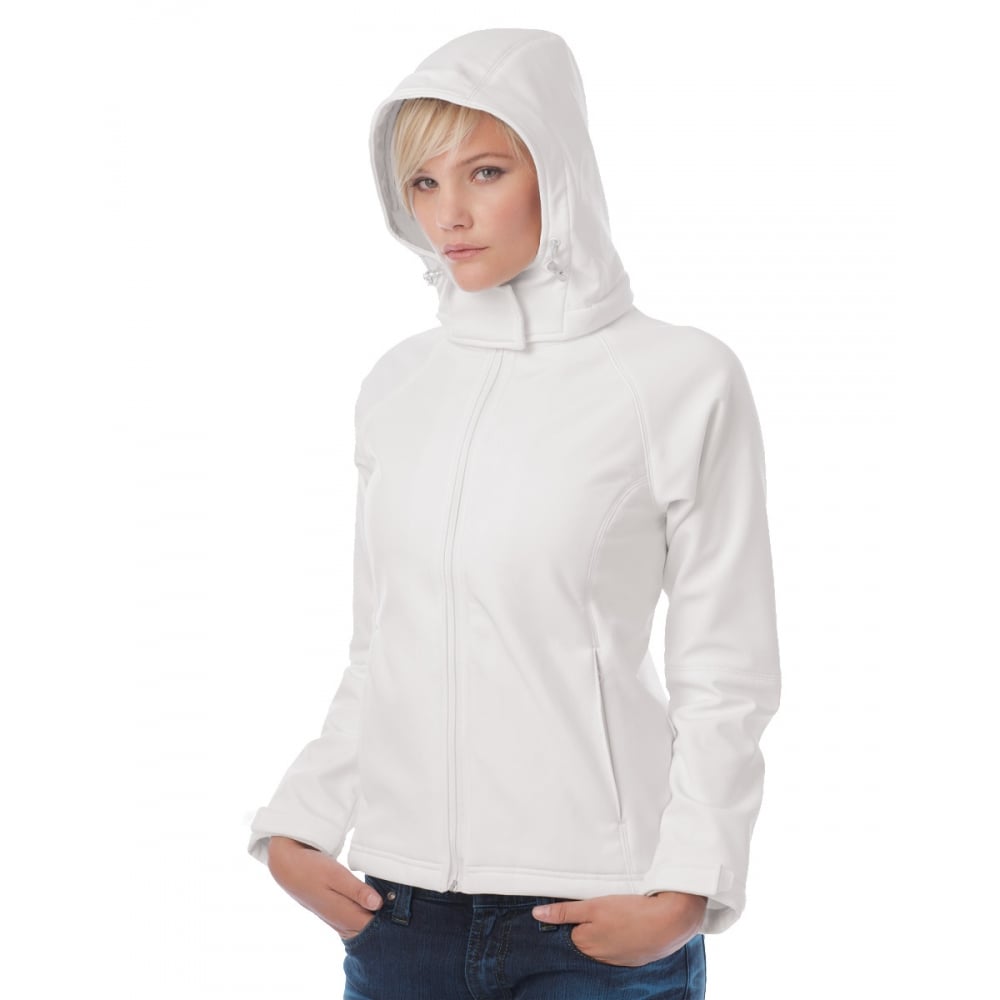 B&C JW937 B&C Womens Hooded Softshell