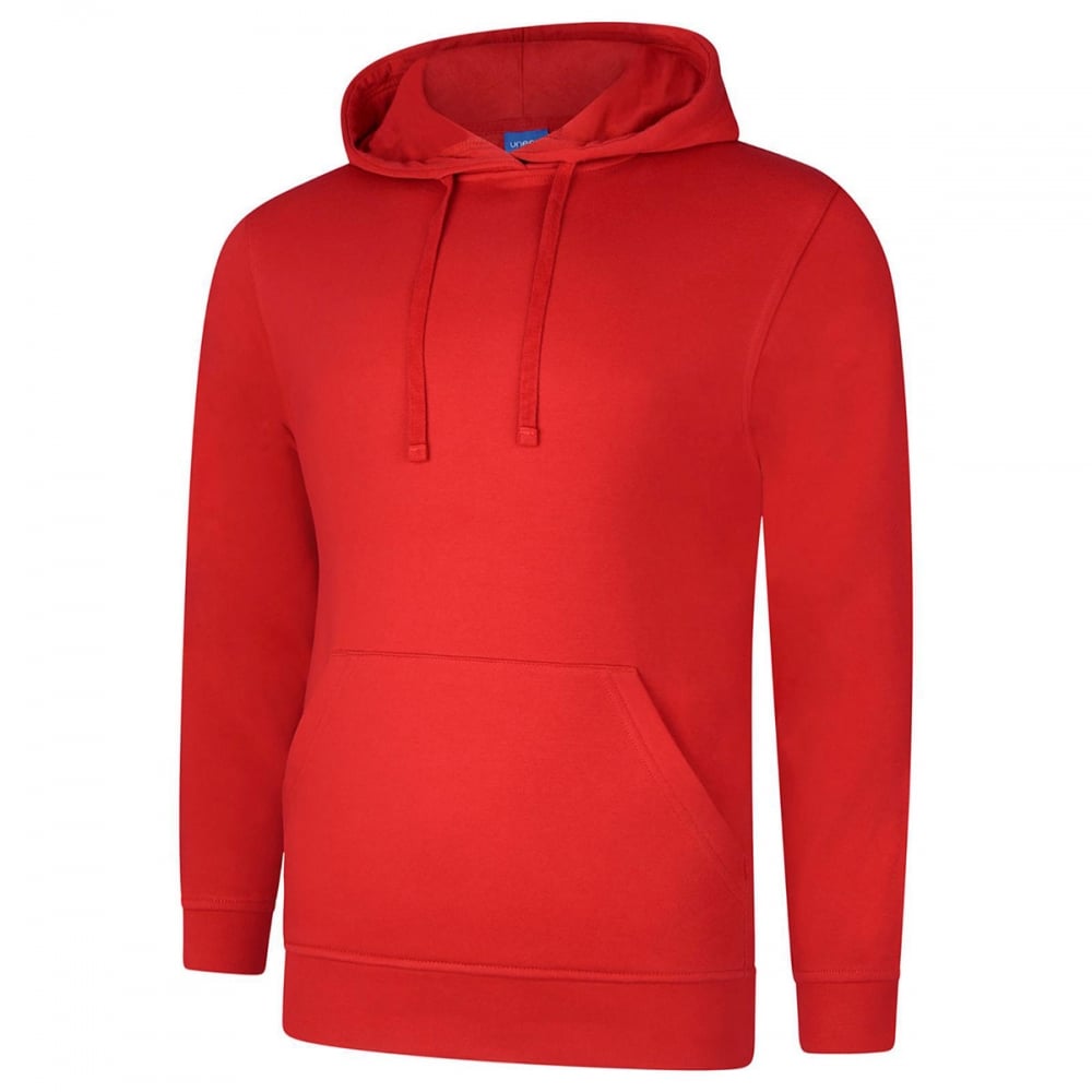 UC509 Deluxe Hooded Sweatshirt Red 3XL *One Size Only - Outlet Store*