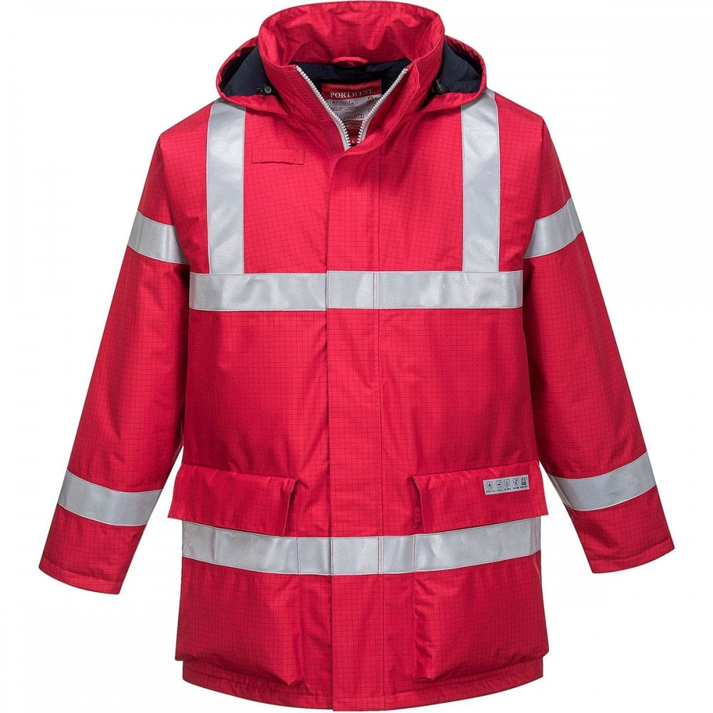 Bizflame Flame Resistance Antistatic Jacket