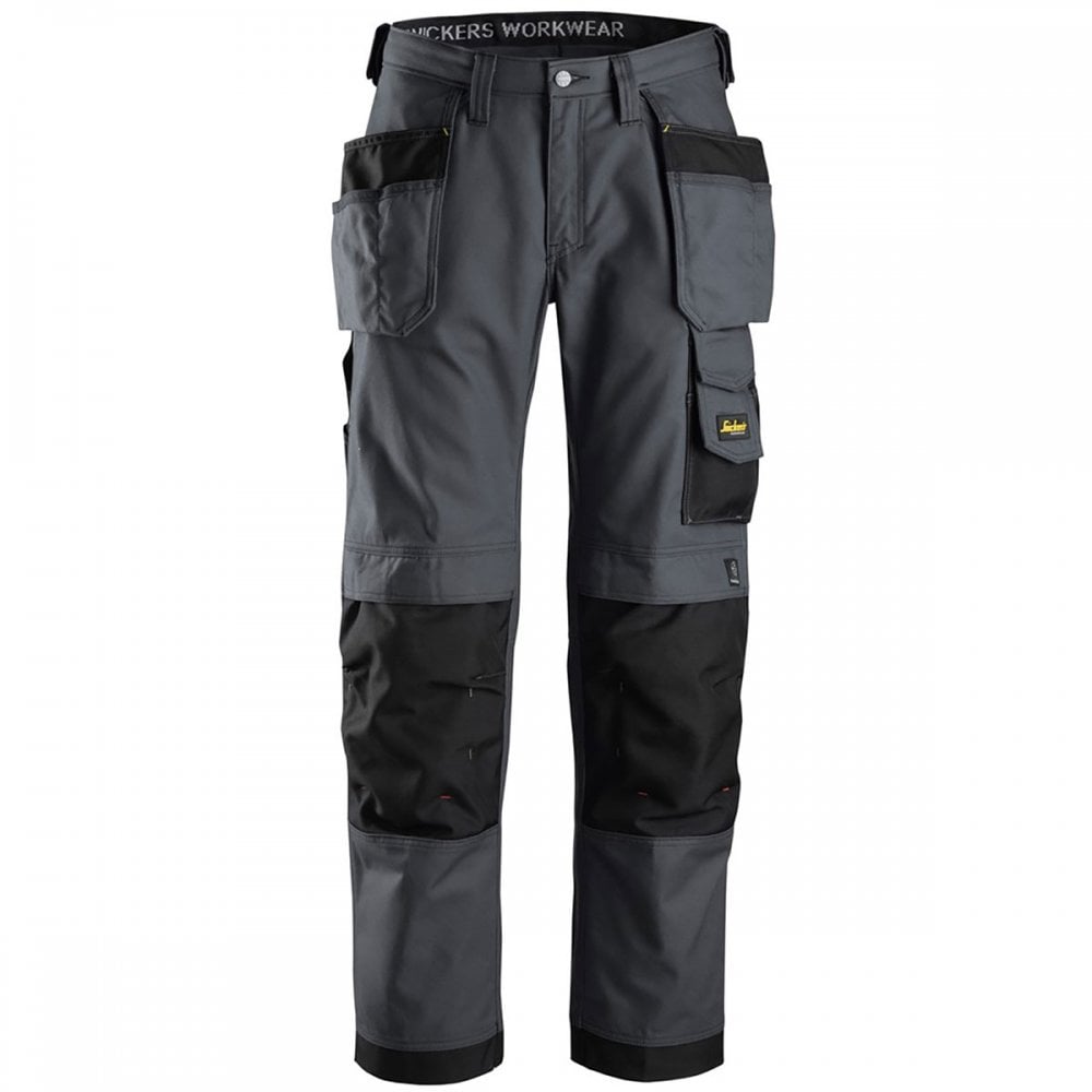 3214 Craftsmen Holster Pocket Trousers Steel Grey/Black 30" 30" *One Size Only - Outlet Store*