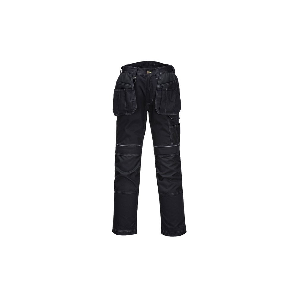 PW3 T602 Holster Work Trousers Black Black 32" 28" *One Size Only - Outlet Store*