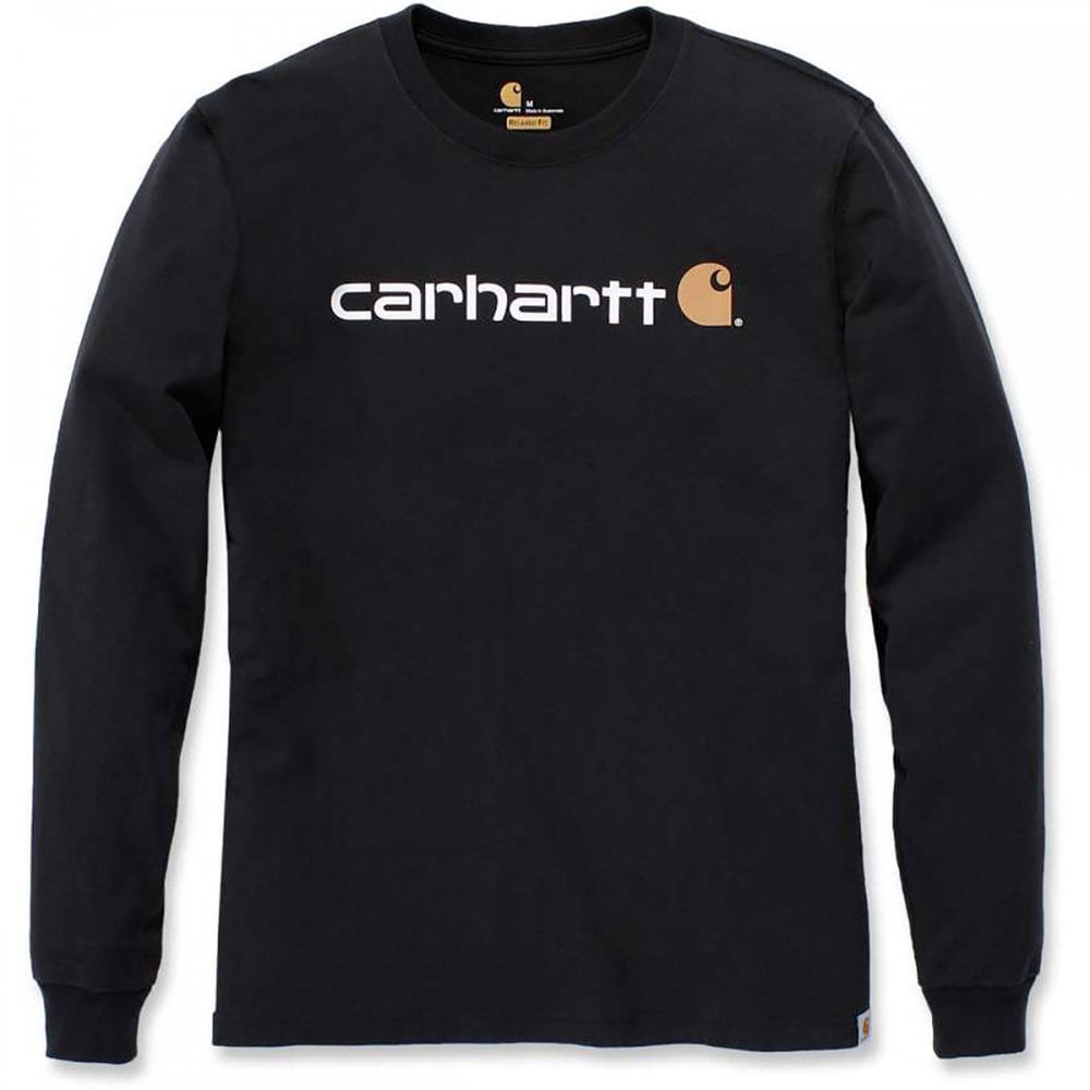 104107 Core Logo T-Shirt Long Sleeve Heather Gray/Gray 2XL *One Size Only - Outlet Store*