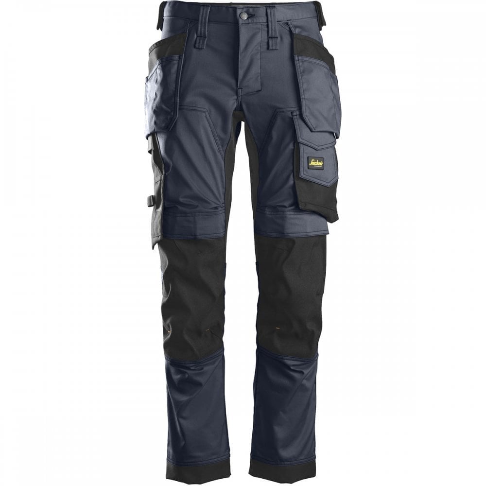 6241 AllroundWork Slim Fit Trousers Holster Pockets Navy