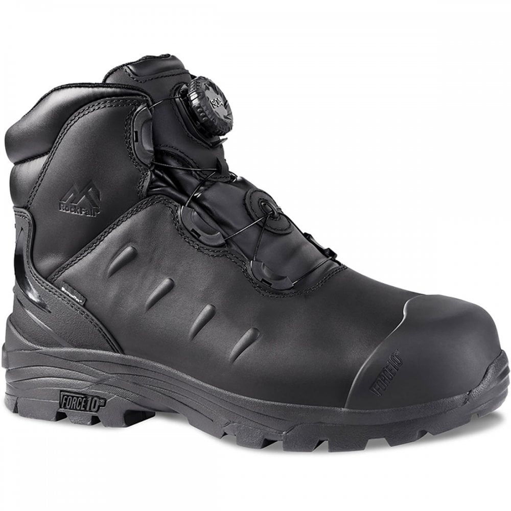 RF709 Lava Internal Metatarsal Waterproof Boa Safety Boot UK9 - EU43 - US10 Black *One Size Only - Outlet Store*