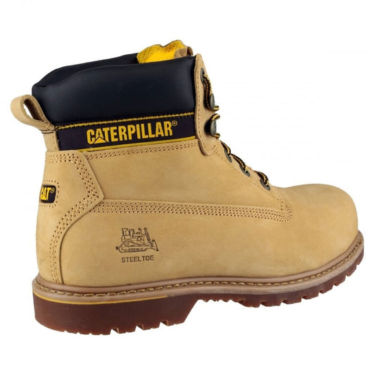 Holton SB Water Resistant - Slip Resistant Lace Up Safety Boot - Wide Fitting