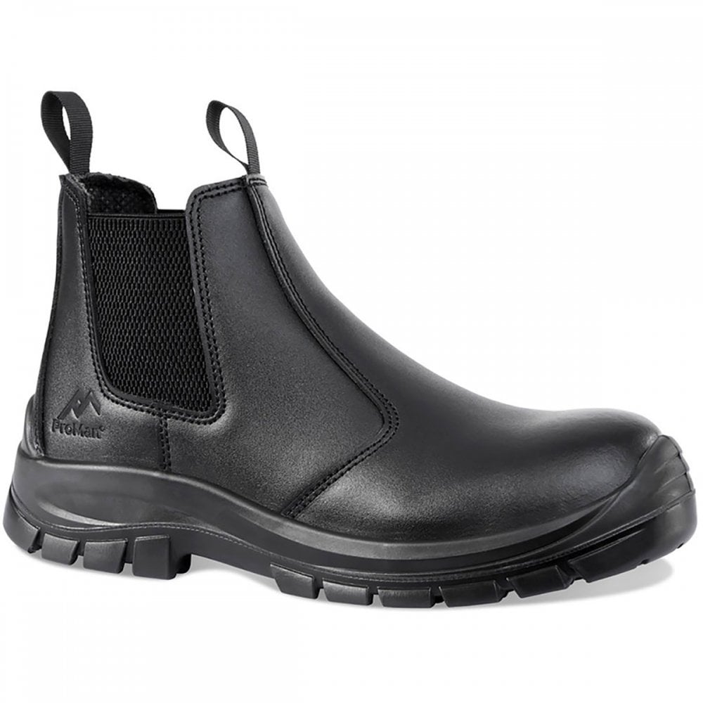 ProMan TC310 Oregon Chelsea Safety Boot UK12 - EU47 - US13 Black *One Size Only - Outlet Store*