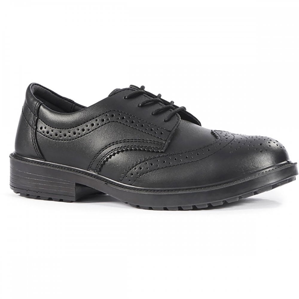 ProMan TC500 Brooklyn Brogue Safety Shoe UK6 - EU39 - US7 Black *One Size Only - Outlet Store*