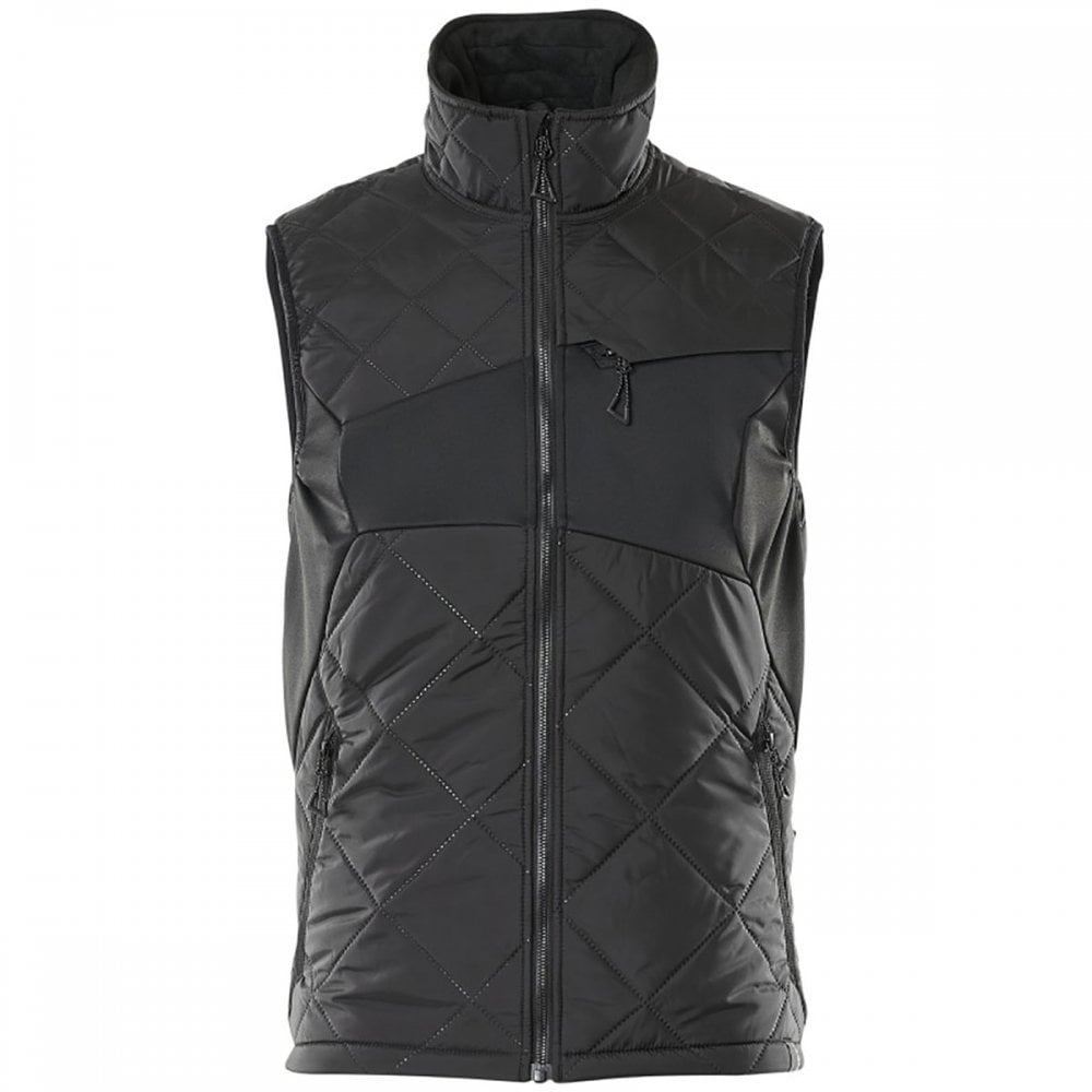 18065 Accelerate Insulated Stretch Fabric Gilet Black S *One Size Only - Outlet Store*