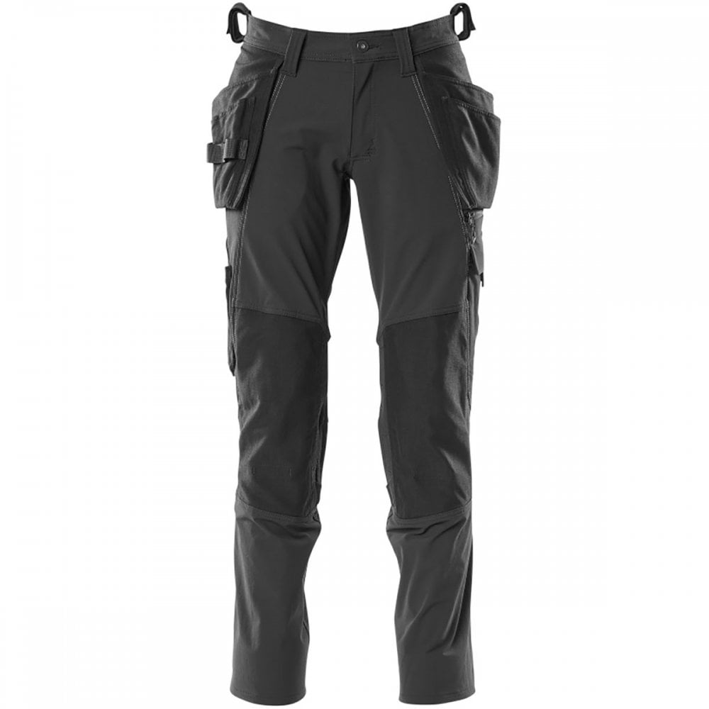 18031 Accelerate Trousers with holster pockets - with STRETCH material Black 30" 32.5" *One Size Only - Outlet Store*