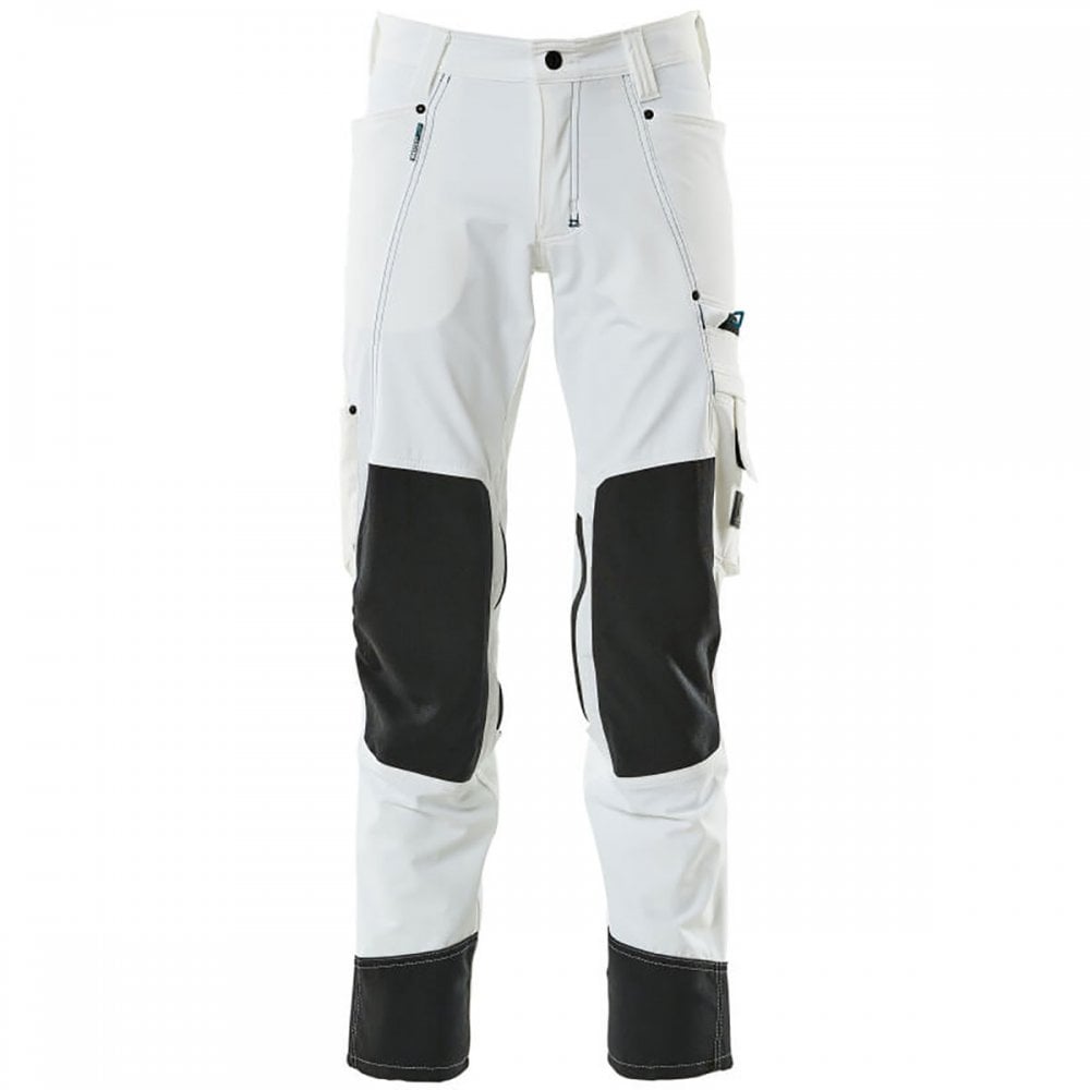 17179 Advanced Trousers with kneepad pockets - with STRETCH material Dark Petroleum 30" 31.5" *One Size Only - Outlet Store*