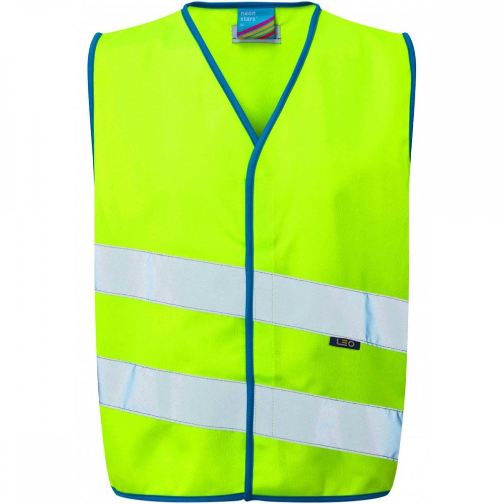 CW01 Neonstars EN 1150 Childrens Waistcoat