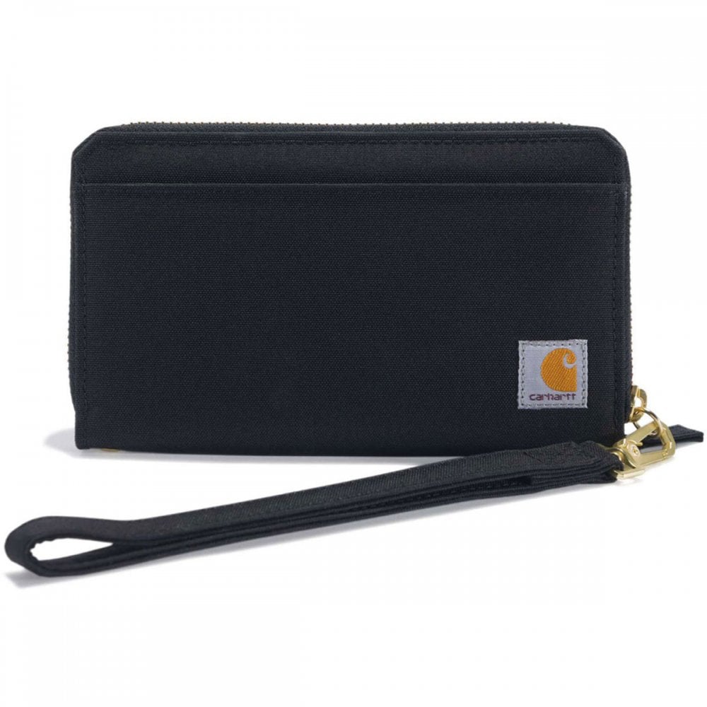 B0000246 Womens Nylon Duck Lay-Flat Clutch Wallet