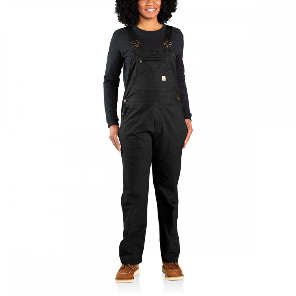 106001 Womens Relaxed Fit Canvas Bib Overall