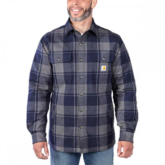 105939 Flannel Sherpa-Lined Shirt Jacket