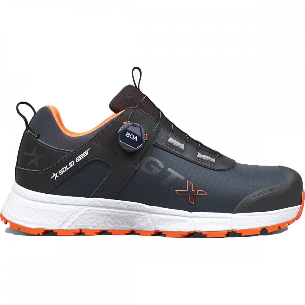 SG76014 Solid Gear Revolution BOA® 2S GTX Low S7S Safety Trainer UK13 - EU48 - US14 Blue/Orange *One Size Only - Outlet Store*