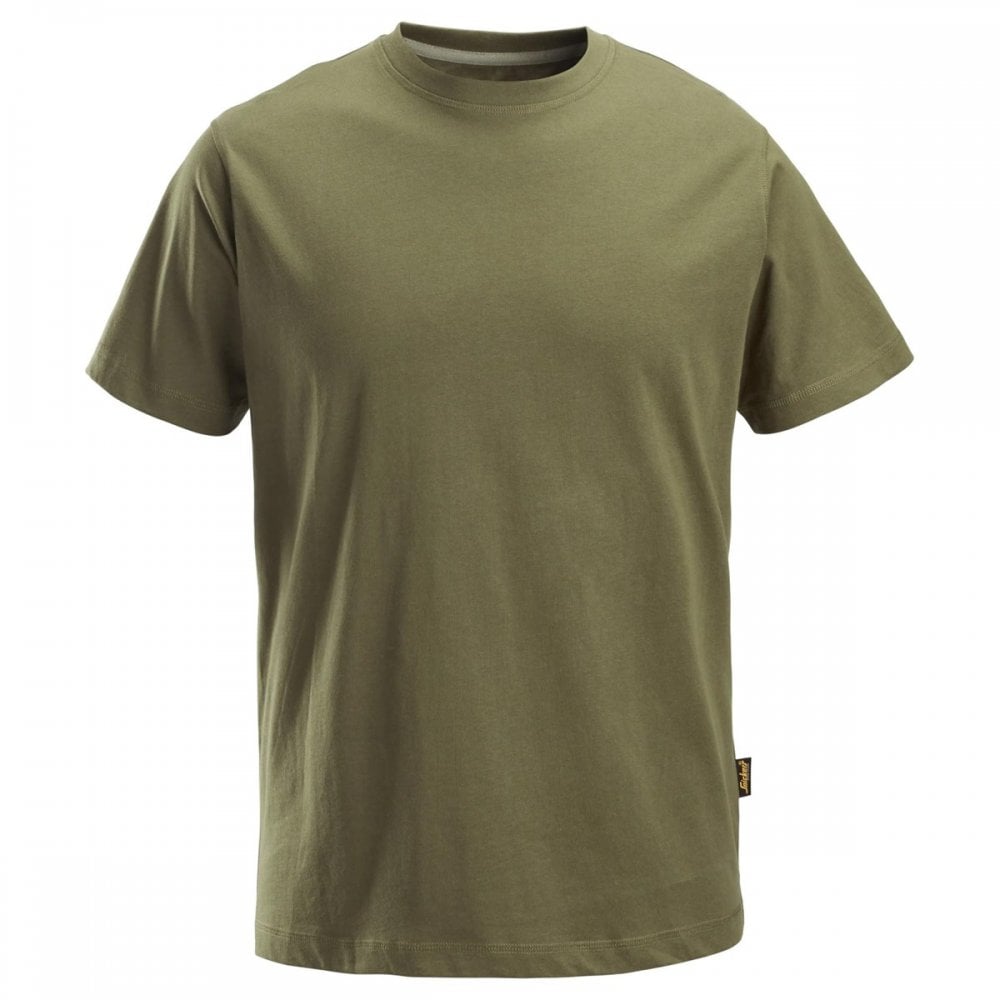 2502 Classic T-Shirt Khaki Green M *One Size Only - Outlet Store*