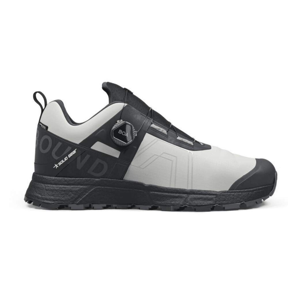Solid Gear SG16010 Bound Mono Low Safety Shoe UK8 - EU42 - US9 White/Black *One Size Only - Outlet Store*