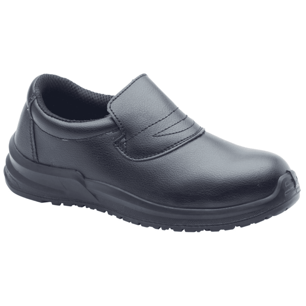 SBU04 White Slip-On Shoe