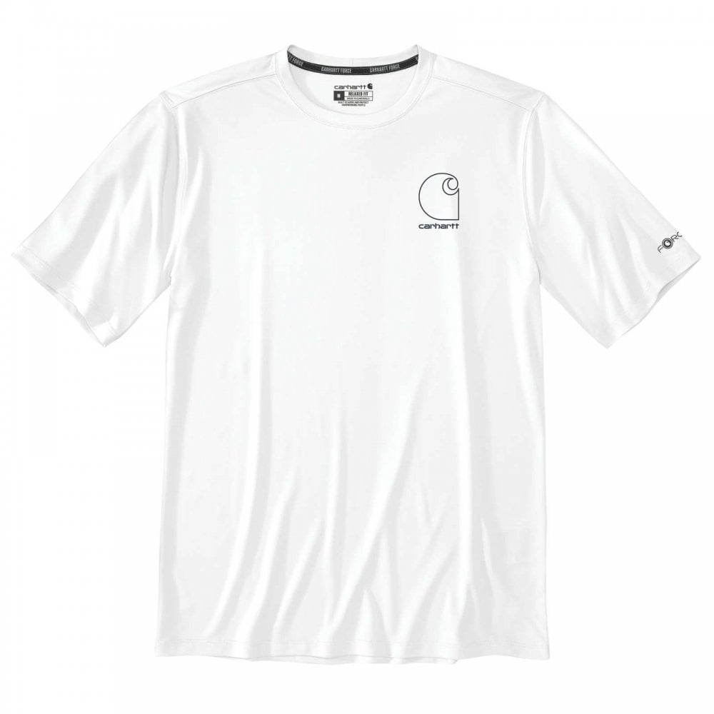107182 Carhartt Force Sun Defender Lightweight Short-Sleeve Logo Graphic T-Shirt