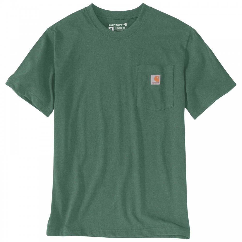 103296 Relaxed Fit Heavyweight Short-Sleeve K87 Pocket T-Shirt Frosted Balsam 2XL *One Size Only - Outlet Store*
