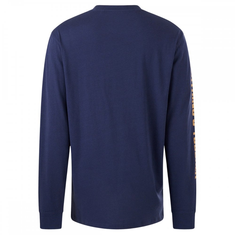 Heritage Icon Long Sleeve Tee Burgundy L *One Size Only - Outlet Store*