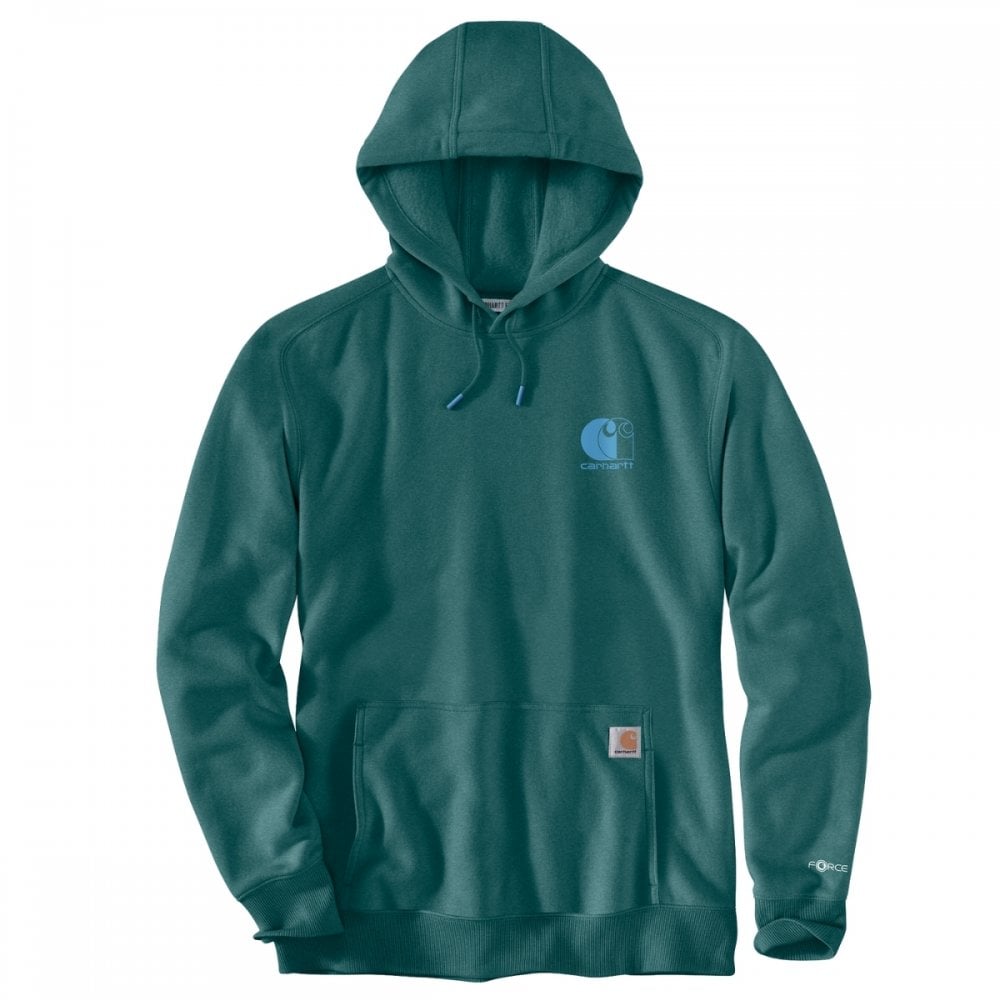 107064 Signature Logo Sweatshirt Transformative Teal Heather 2XL *One Size Only - Outlet Store*
