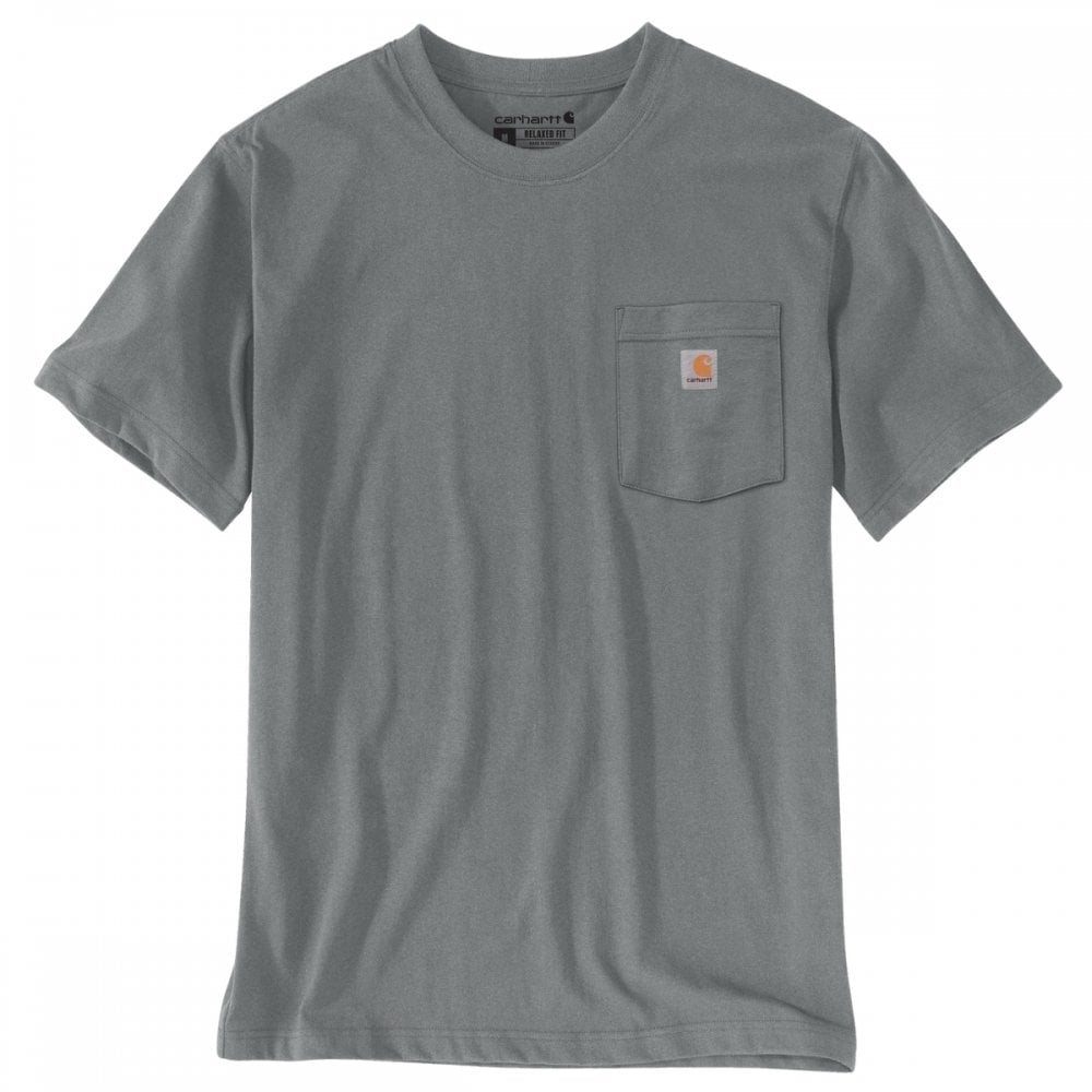 107319 Irvine Relaxed 3D Logo T-Shirt Weathered Ash Heather L *One Size Only - Outlet Store*