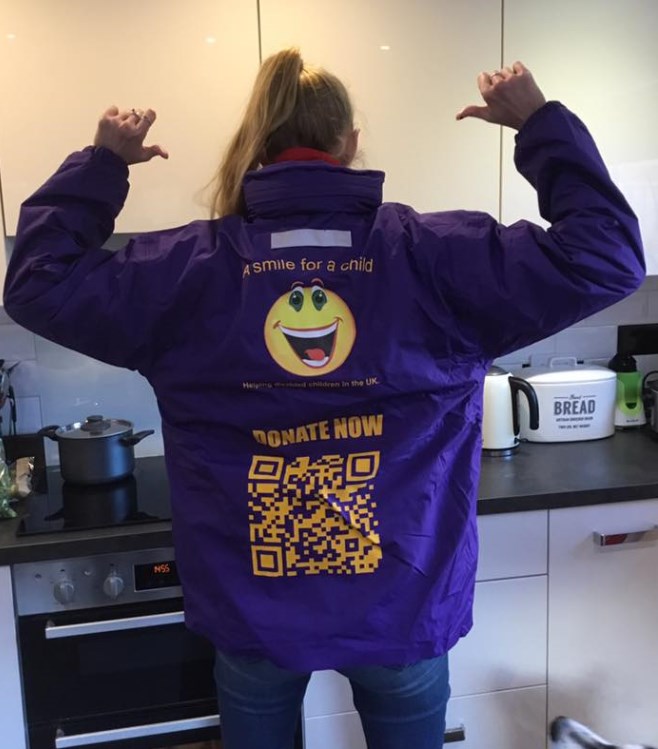 Printed clothing with a twist for charity A Smile for a Child