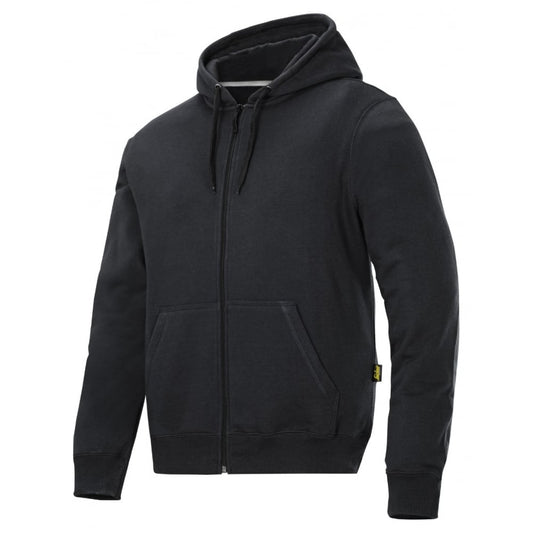 2801 Zip Up Hoodie Reinforced Elbows Long Sleeve