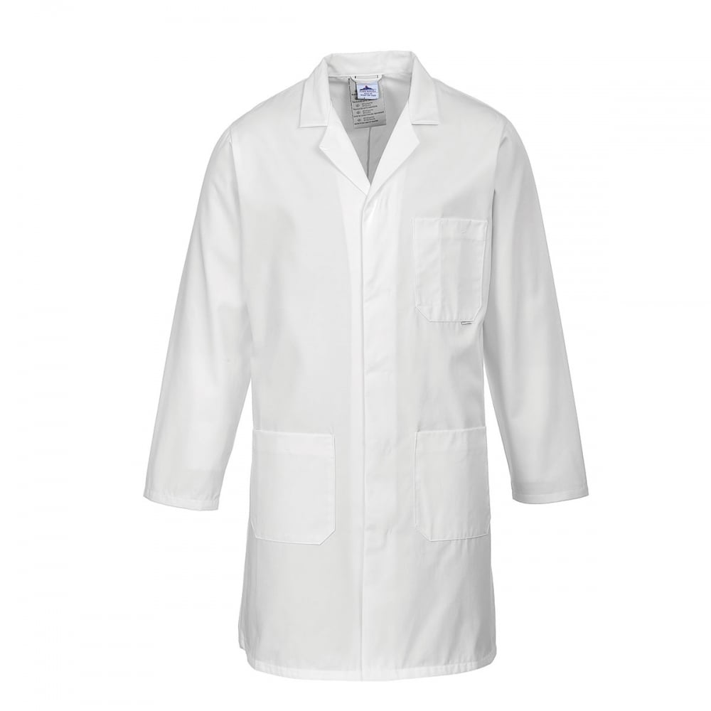 Standard Coat White L *One Size Only - Outlet Store*
