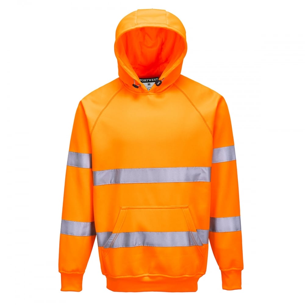 Hi Visibility Hoodie Orange XL *One Size Only - Outlet Store*