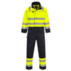 Multi-Norm Coverall Yellow/Navy XL 31" *One Size Only - Outlet Store*
