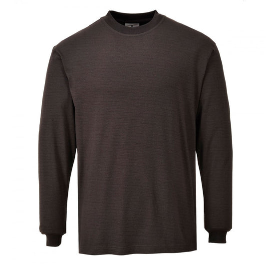 Flame Resistant Antistatic T-Shirt Grey 3XL *One Size Only - Outlet Store*