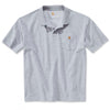K570 Contractor's Work Pocket Polo Short Sleeve Shirt Cotton/Poly Mix - Relaxed Fit Moss XS *One Size Only - Outlet Store*
