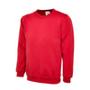 UC201 Heavyweight Sweatshirt Red M *One Size Only - Outlet Store*
