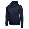 UC505 Ladies Classic Full Zip Hooded Sweatshirt Navy S *One Size Only - Outlet Store*