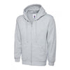 UC504 Adults Classic Full Zip Hooded Sweatshirt
