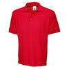 UC102 Heavyweight Poloshirt Red 2XL *One Size Only - Outlet Store*