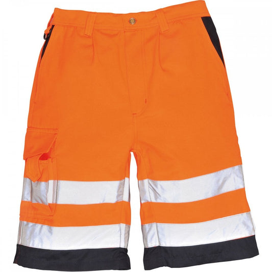 Hi Visibility Poly-Cotton Shorts