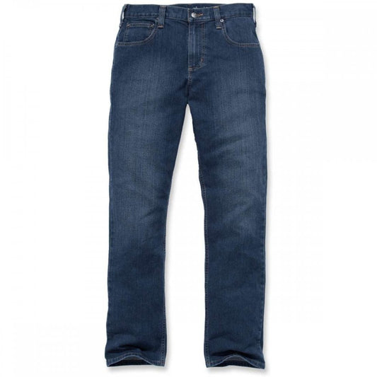 102804 Rugged Flex Relaxed Straight Jean Light Blue Chambray 36" 33" *One Size Only - Outlet Store*