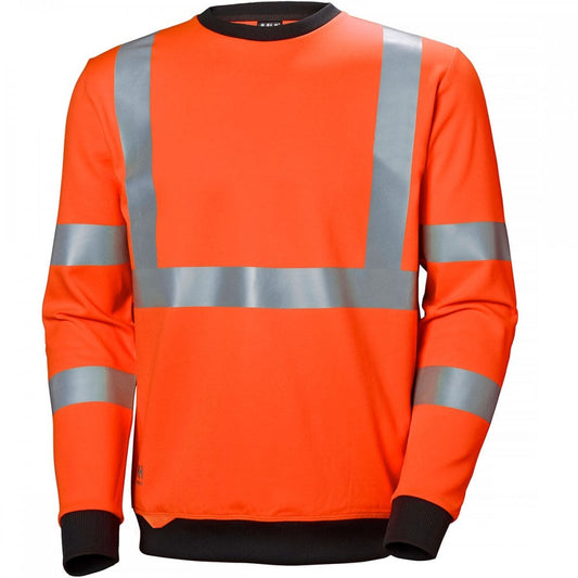 79095 Addvis Sweatshirt Orange M *One Size Only - Outlet Store*