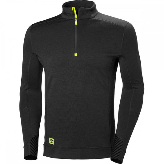 75109 Lifa 1/2 Zip Top Baselayer Black 2XL *One Size Only - Outlet Store*