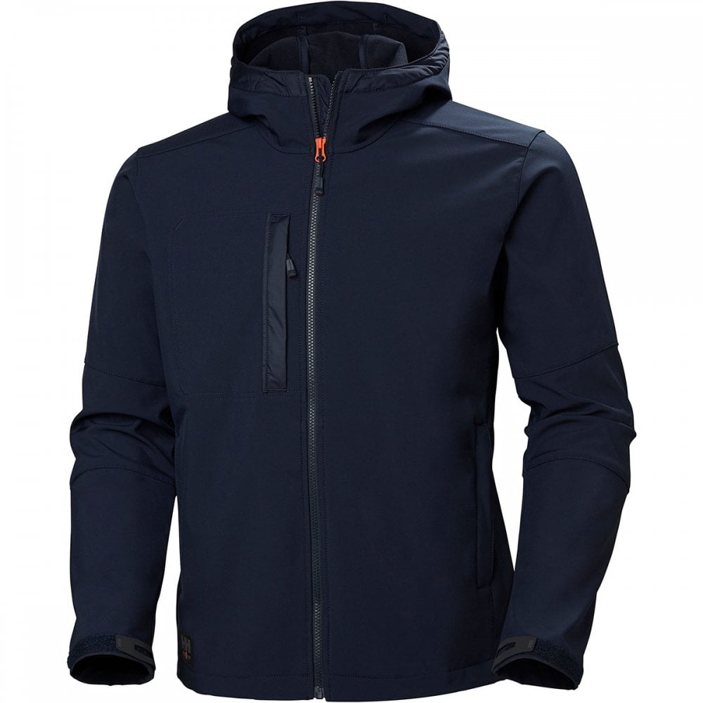 74230 Kensington Hooded Softshell Jacket Navy L *One Size Only - Outlet Store*