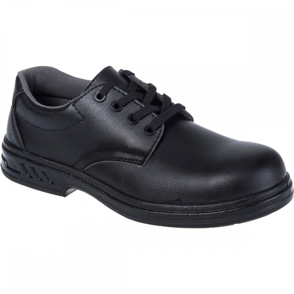 FW80 Laced Safety Shoe S2 (Vegan Friendly) Black 6 *One Size Only - Outlet Store*