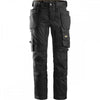 6241 AllroundWork Slim Fit CORDURA® Kneepad Trousers Holster Pockets Black Black 30" 30" *One Size Only - Outlet Store*