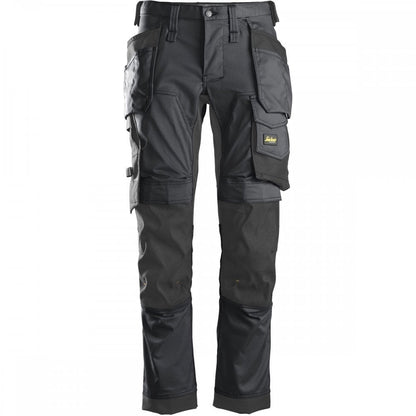 6241 AllroundWork Slim Fit Trousers Holster Pockets Steel Grey