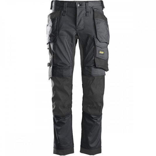 6241 AllroundWork Slim Fit Trousers Holster Pockets Steel Grey Steel Grey 32" 33" *One Size Only - Outlet Store*