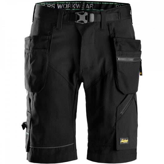 6904 FlexiWork Work Shorts+ Holster Pockets Black 41" *One Size Only - Outlet Store*