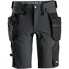 6108 LiteWork Summer STRETCH Shorts+ Detachable Holster Pockets Steel Grey/Black 33" *One Size Only - Outlet Store*