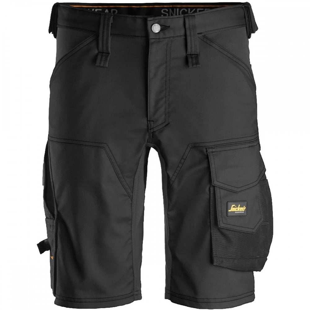 6143 AW Stretch Shorts Black 33" *One Size Only - Outlet Store*